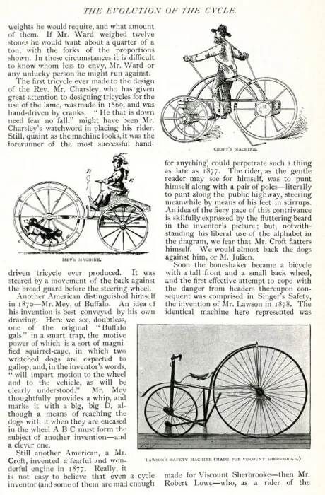 Framed Print : The Evolution of the Cycle -- three cycling machines Framed Print : The Evolution of the Cycle -- three cycling machines