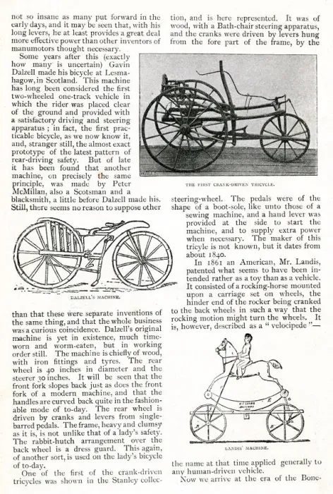 Framed Print : The Evolution of the Cycle -- tricycle and two bicycles Framed Print : The Evolution of the Cycle -- tricycle and two bicycles
