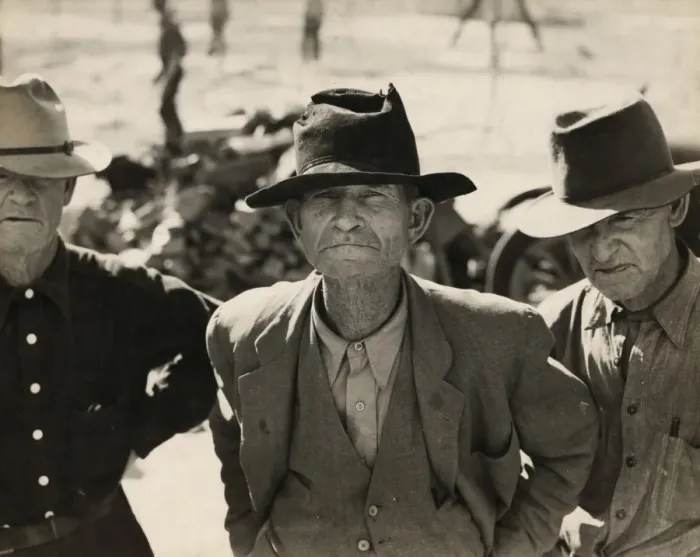 Framed Print : Ex-tenant farmer on relief grant in the Imperial Valley, Cal