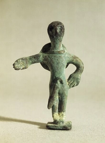 Ex-voto of a warrior. 4th c. BC. Iberian art