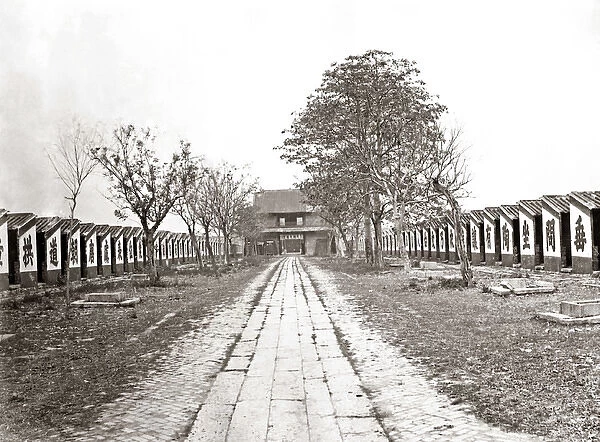Examination Hall, Canton, China, circa 1880s