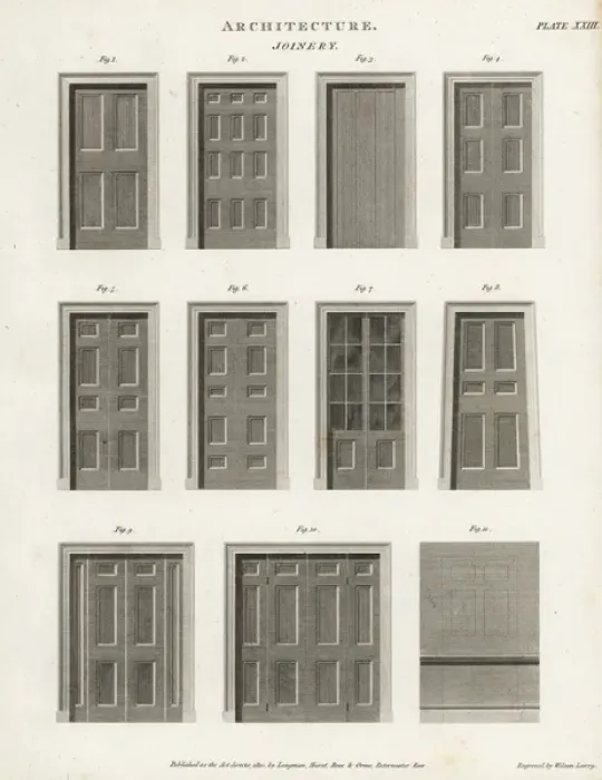 Framed Print : Examples of joinery Framed Print : Examples of joinery