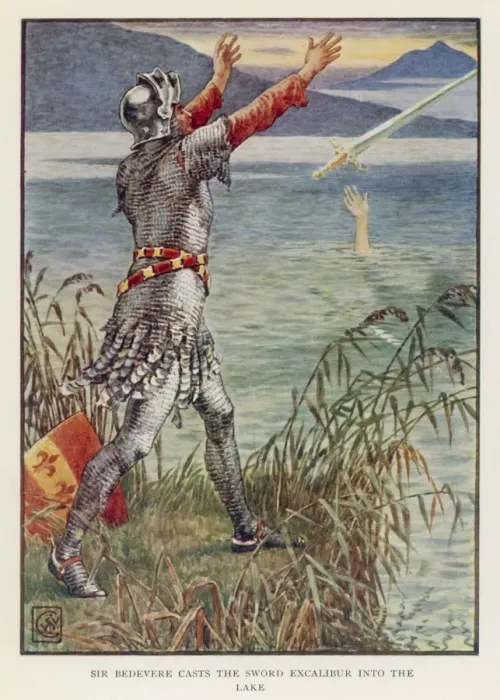 Framed Print : Excalibur Returned Framed Print : Excalibur Returned