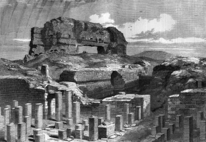 Framed Print : Excavations of Viriconium