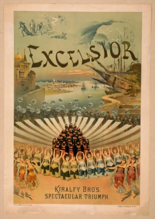 Framed Print : Excelsior Kiralfy Bro s. spectacular triumph Framed Print : Excelsior Kiralfy Bro s. spectacular triumph