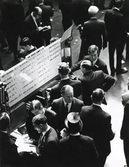 Framed Print : EXCHANGE TRADERS 1960S Framed Print : EXCHANGE TRADERS 1960S
