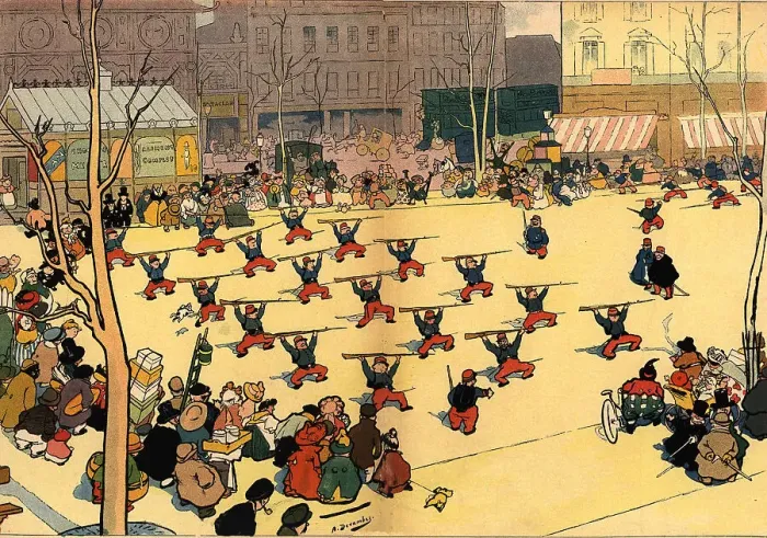 Framed Print : The Exercise At Boulevard Richard-Lenoir Framed Print : The Exercise At Boulevard Richard-Lenoir