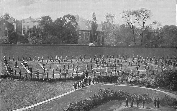 Exercise Yard, Holloway Prison, North London