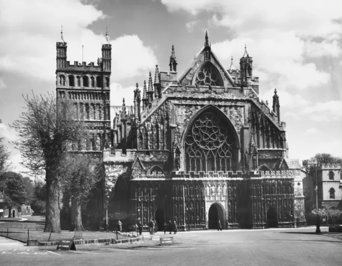 Framed Print : Exeter Cathedral Framed Print : Exeter Cathedral