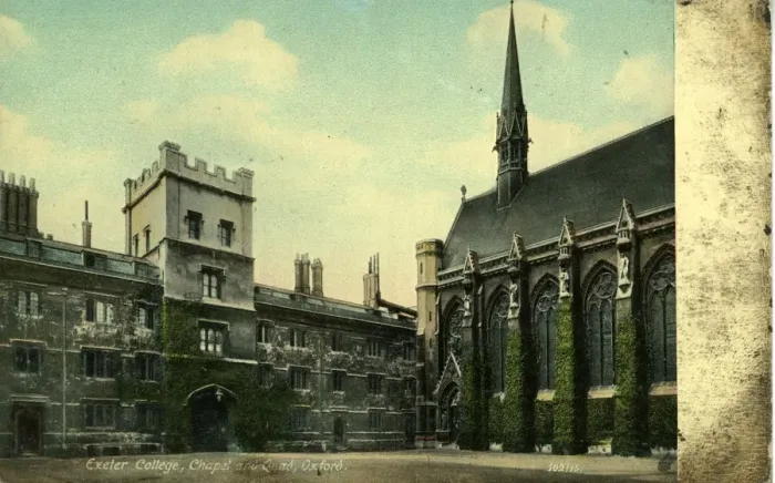 Framed Print : Exeter College Chapel, Oxford, Oxfordshire