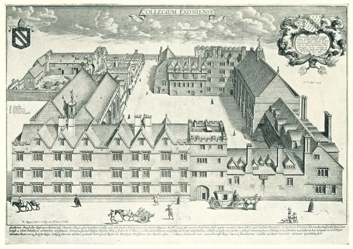 Framed Print : Exeter College, Oxford Framed Print : Exeter College, Oxford