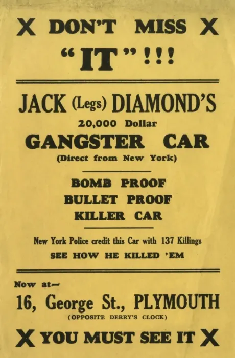 Framed Print : The exhibit of the car of Gangster Jack Legs Diamond Framed Print : The exhibit of the car of Gangster Jack Legs Diamond