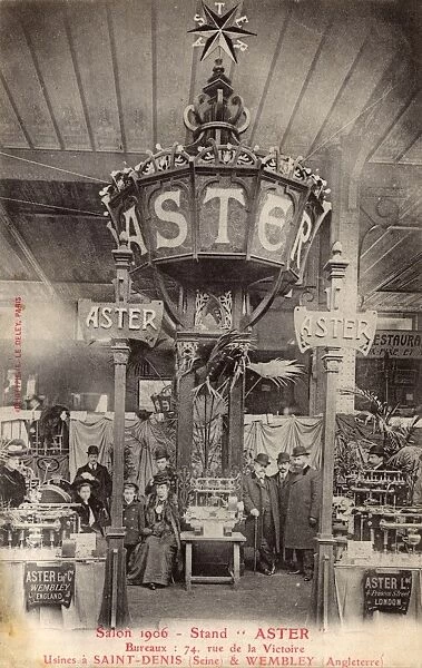 Exhibition of Aster, an Anglo-French Engineering Firm