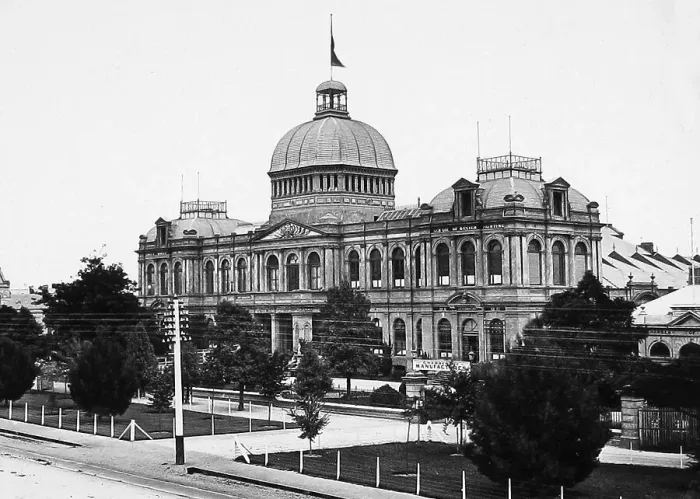 Framed Print : Exhibition Buildings Adelaide Australia early 1900s Framed Print : Exhibition Buildings Adelaide Australia early 1900s