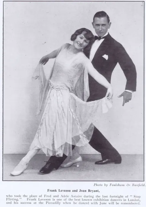 Framed Print : The exhibition dancers Frank Leveson and Joan Bryant, London Framed Print : The exhibition dancers Frank Leveson and Joan Bryant, London