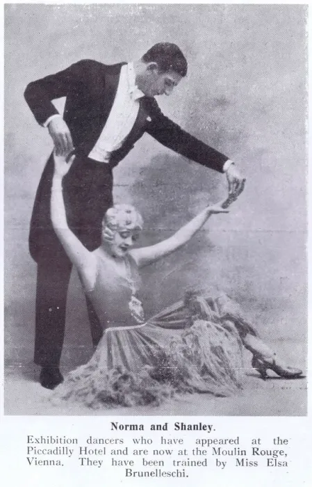 Framed Print : Exhibition dancers Norma and Shanley, 1928 Framed Print : Exhibition dancers Norma and Shanley, 1928