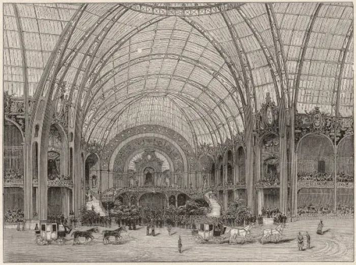 Framed Print : Exhibition / Grand Palais Framed Print : Exhibition / Grand Palais