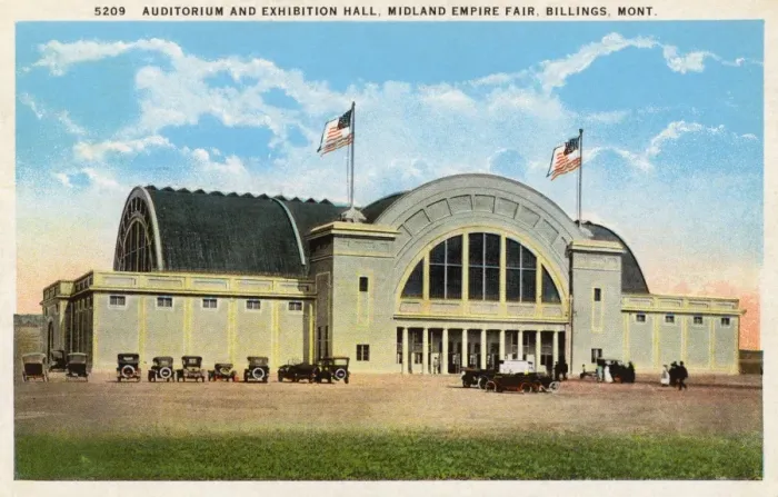Framed Print : Exhibition Hall, Billings, Montana, USA Framed Print : Exhibition Hall, Billings, Montana, USA