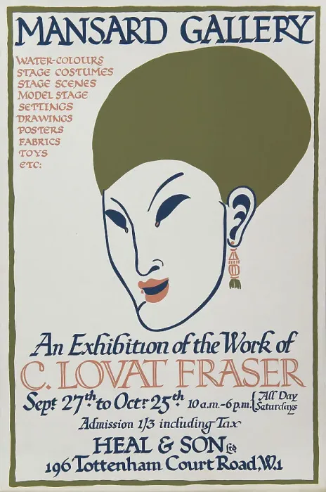 Framed Print : An exhibition of the Work of C. Lovat Fraser Framed Print : An exhibition of the Work of C. Lovat Fraser