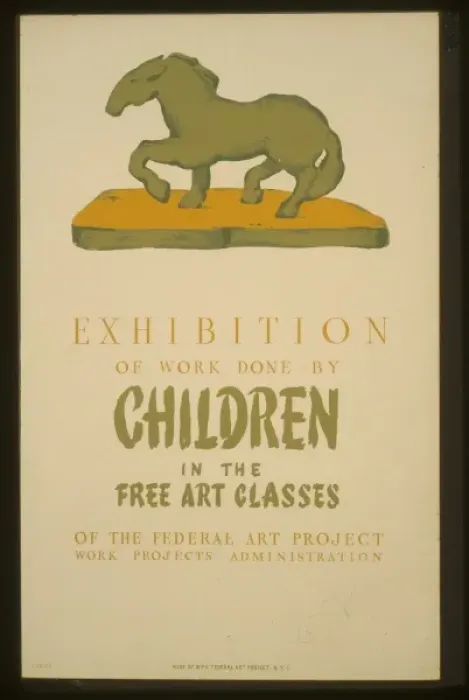 Framed Print : Exhibition of work done by children in the free art classes Framed Print : Exhibition of work done by children in the free art classes