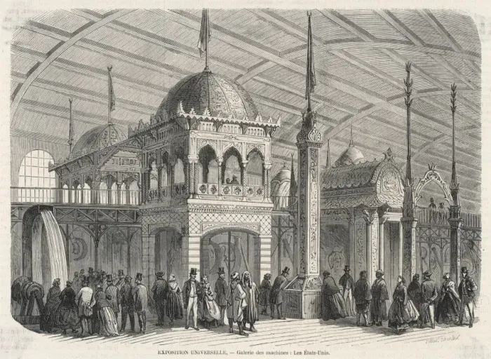 Framed Print : Exhibitions / Paris / 1867 Framed Print : Exhibitions / Paris / 1867