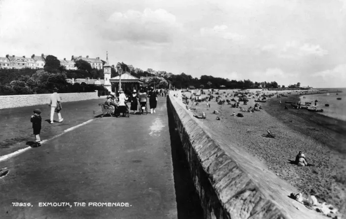 Framed Print : Exmouth  /  Devon  /  1927