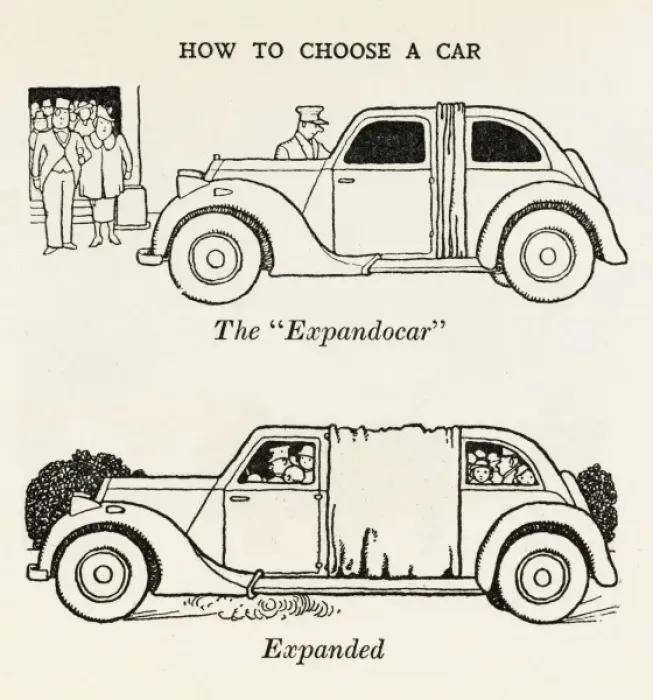 Framed Print : The Expandocar / W H Robinson Framed Print : The Expandocar / W H Robinson