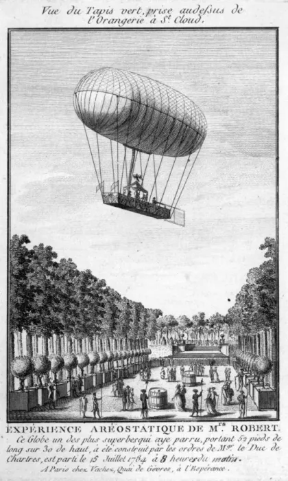 Framed Print : Experience Aerostatique de Mrs Robert Framed Print : Experience Aerostatique de Mrs Robert