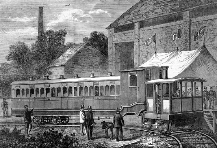 Framed Print : Experiments with Fairlies steam carriage Framed Print : Experiments with Fairlies steam carriage