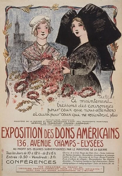 Exposition des dons americains