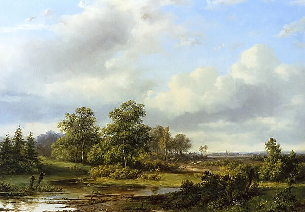 An Extensive Landscape, by Pieter Lodewijk Kluyver