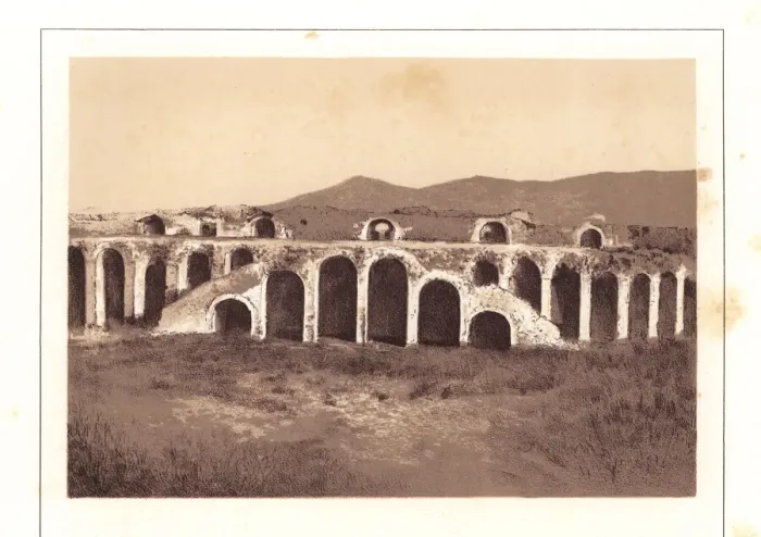 Framed Print : Exterior of the Ampitheatre, Pompeii Framed Print : Exterior of the Ampitheatre, Pompeii