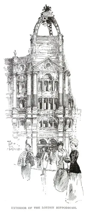 Framed Print : Exterior of the London Hippodrome Framed Print : Exterior of the London Hippodrome