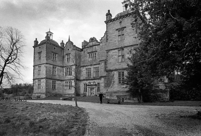 Framed Print : Exterior of Plas Teg - Grade I listed Jacobean house, Wales Framed Print : Exterior of Plas Teg - Grade I listed Jacobean house, Wales