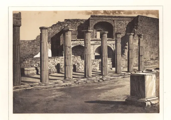 Framed Print : Exterior of the Small Theatre or Odeon, Pompeii VIII. 7. 19 Framed Print : Exterior of the Small Theatre or Odeon, Pompeii VIII. 7. 19