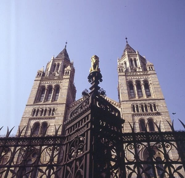 Exterior view of The Natural History Museum, London