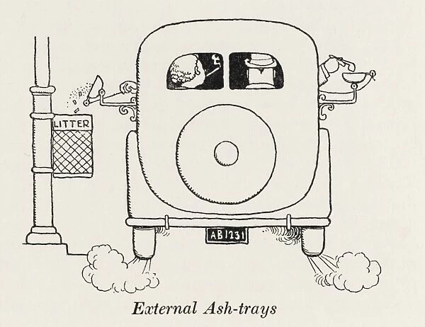 External car ashtrays  /  W H Robinson