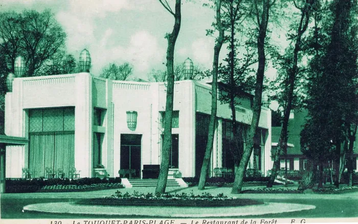 Framed Print : An external view of Le Restaurant de la Foret at Le Touquet Framed Print : An external view of Le Restaurant de la Foret at Le Touquet