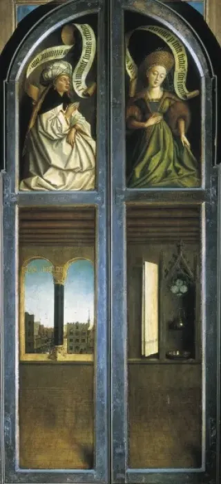 Framed Print : EYCK, Jan van (1390-1441); EYCK, Hubert van (1370-1426) Framed Print : EYCK, Jan van (1390-1441); EYCK, Hubert van (1370-1426)