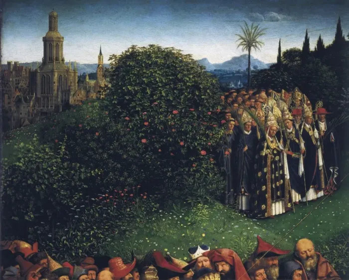 Framed Print : EYCK, Jan van (1390-1441); EYCK, Hubert van (1370-1426) Framed Print : EYCK, Jan van (1390-1441); EYCK, Hubert van (1370-1426)