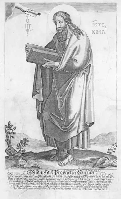 Framed Print : Ezekiel - German Framed Print : Ezekiel - German