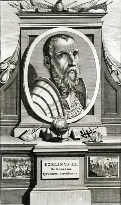 Framed Print : Ezelino Da Romano Framed Print : Ezelino Da Romano