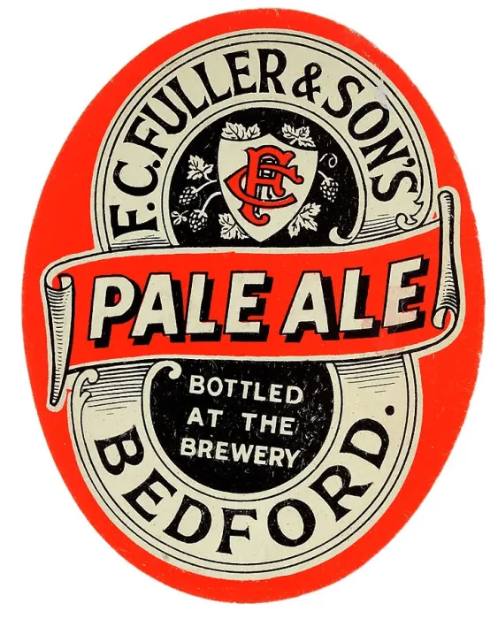 Framed Print : F C Fuller Pale Ale Framed Print : F C Fuller Pale Ale