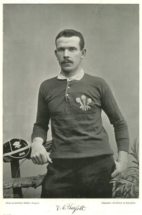 Framed Print : F C Parfitt, Wales International Rugby player Framed Print : F C Parfitt, Wales International Rugby player