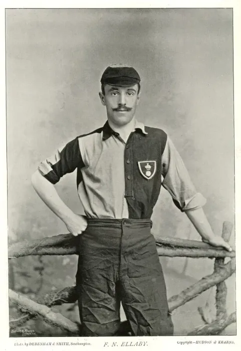 Framed Print : F N Ellaby, Footballer, Rugby player and Cricketer Framed Print : F N Ellaby, Footballer, Rugby player and Cricketer