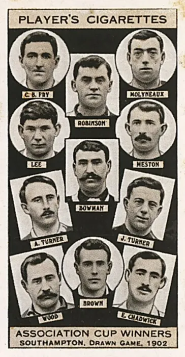 Framed Print : FA Cup finalists - Southampton, 1902, drawn game Framed Print : FA Cup finalists - Southampton, 1902, drawn game