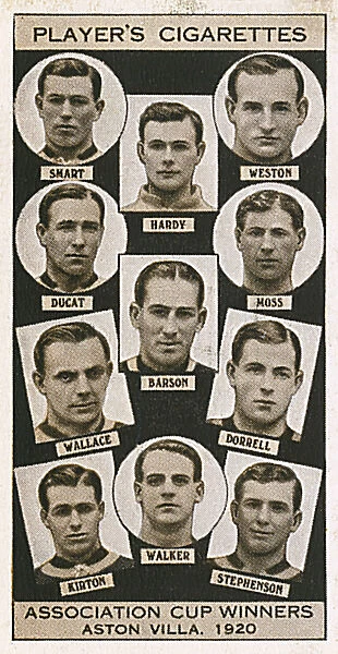 FA Cup winners - Aston Villa, 1920