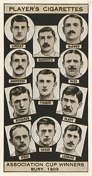 FA Cup winners - Bury, 1903