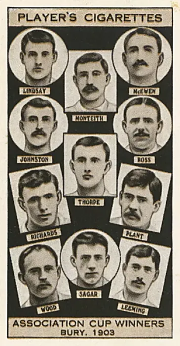 Framed Print : FA Cup winners - Bury, 1903 Framed Print : FA Cup winners - Bury, 1903