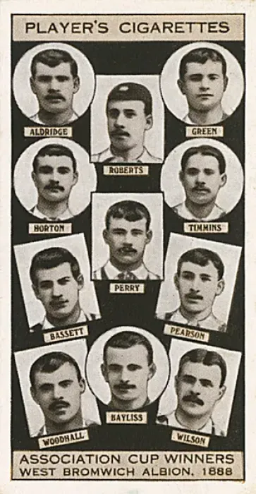 Framed Print : FA Cup winners - West Bromwich Albion, 1888 Framed Print : FA Cup winners - West Bromwich Albion, 1888